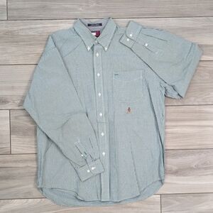 🥁 Tommy Hilfiger Plaid Button Down Shirt